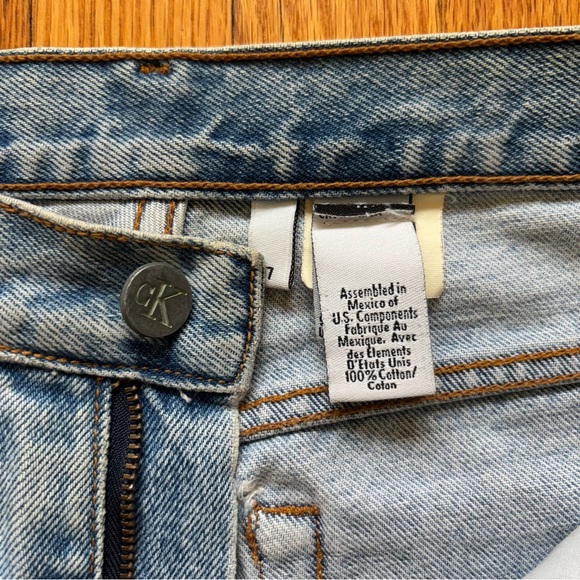 Vintage Calvin Klein Denim Jeans - Picture 9 of 10